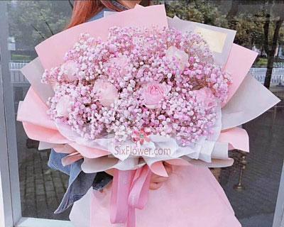 20朵粉玫瑰的含义是什么？英语中如何表达？