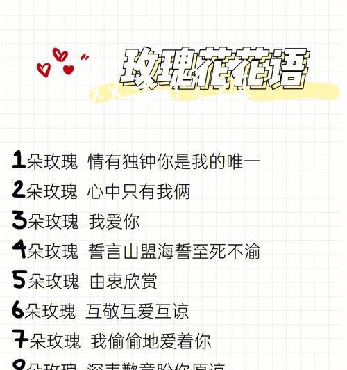 19支玫瑰花语有何特别之处？