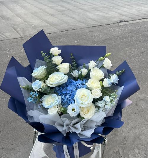 蓝白色玫瑰花有何象征意义？
