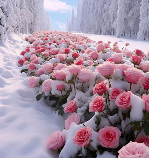 白雪玫瑰花作为礼物有何寓意？